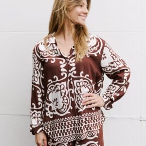 MALIA TILE BLOUSE